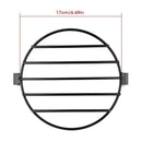 Motorcycle Headlight Cover-7Inch Retro Old School Metal Motorcycle Grill Si