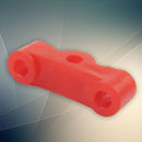 Red Shifter Bushing For 88-00 Civic Polyurethane Car Auto Shifter Bushing Kit