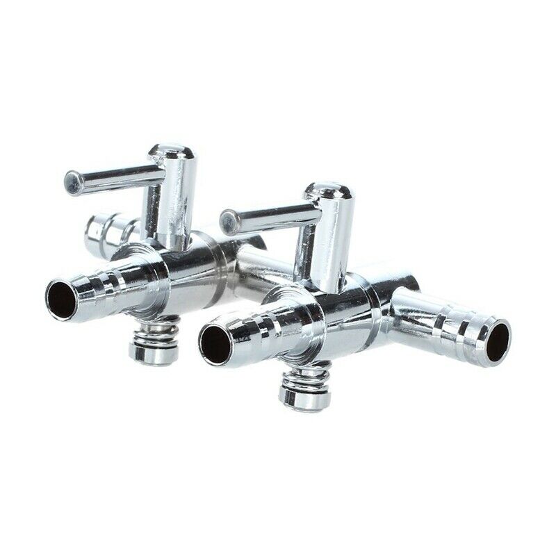 Fishing Tank 2 Way Air Pump Manifold Taps Lever Valve