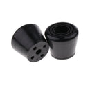2Pack Quad Roller Skates Toe Stops Stopper Gear for Adults Outdoor Skating Black
