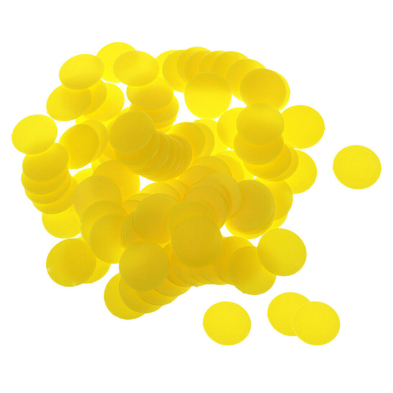 200 pieces Opaque Plastic Board Game Currency Counters children Numeracy