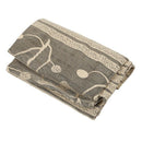 Gray Striped Pachira Drape Balcony Bedroom Living Room Window Drape Curtain Q2N8