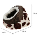 Pet Dog & Cat Bed House Pets Winter Warm Sleep Cave For
