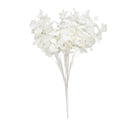 19inch Artificial Eucalyptus Leaves Branch Silk Leaves Green Wedding Decor White