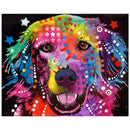 5D DIY Full Drill Diamond Painting Gorgeous Dog Cross Stitch Embroidery Kit