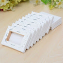 24Pcs Mini Stretched Artists Small Art Board /Oil Paint 10X10Cm) Mini White