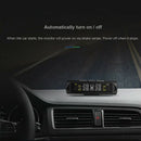 Solar Power Car TPMS Wireless Tire Pressure Monitor Alarm System LCD Displa