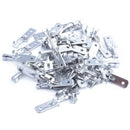 50Pcs 6.3mm Male Wire Spade Terminal for Nylon Multi-Pin Connector X5A2