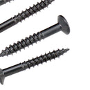 40 Pieces Electric Guitar Humbucker Pickup Ring Frame Mounting Screws Black