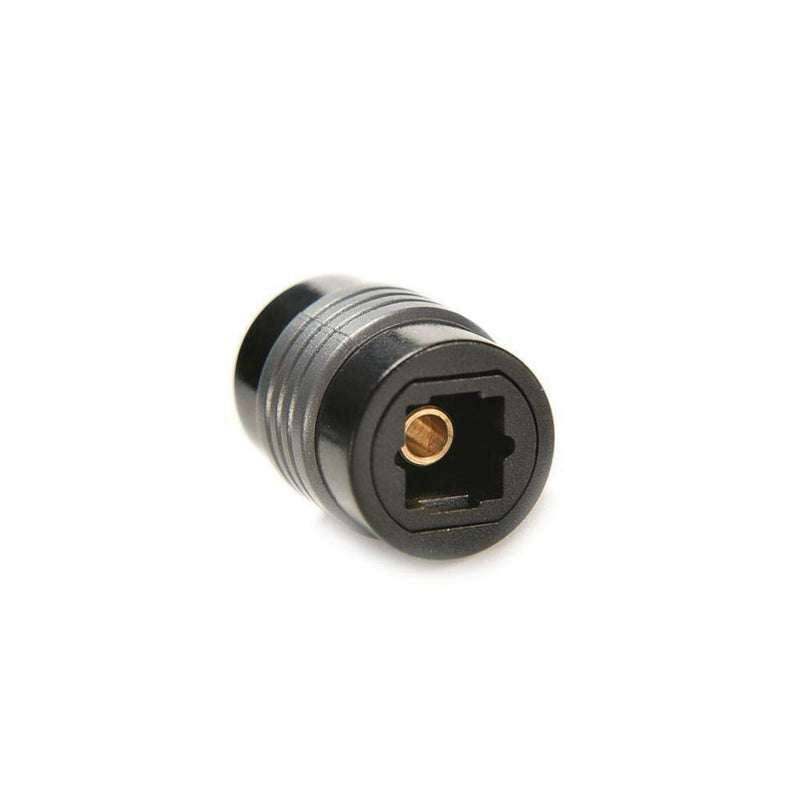 For Toslink Optical Audio Coupler Female to Female Connector Fiber Optic
