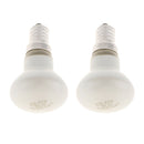 2-piece R39 Reflector Tungsten Filament Spotlight Bulb Lamp Bulb SES E14 25W