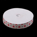 20Yards Star Printed Ribbon DIY Handmade Accessories Christmas Gift Wrapping