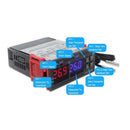 STC-3008 Dual Digital Incubator Thermostat Display Temperature Controller 1 Z5H6