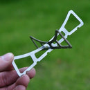 Portable Durable Stainless Steel Steamers Stand Outdoor Camping Hiking Picn