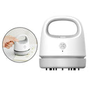 Portable Mini Corner Desk Table Dust Vacuum Cleaner Sweeper Perfect Gray