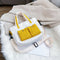 Women Handbags Canvas Shoulder Messenger Crossbody Bag Casual Tote (Yellow)