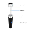 Wine Stopper Vacuum Wine Bottle Stopper Saver Vacuum Pump Preserver With Se C8F1