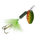 Sequin Spoon wobble Fishing Lures Spinner Baits CrankBait Bass wobbler Tack U6Y5