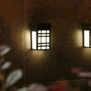 Waterproof Solar LED Light Outdoor Garden Fence Street Pathway Wall Lamp A