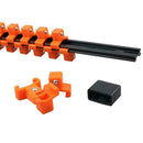 3PCS Socket Organizer | 1/4 3/8 1/2" Mountable Sliding Holder Rail Storage I1J5