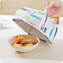 Kitchen Insulation Aluminum Foil Food Cover Folded Anti Mosquito Cover (S) A