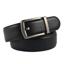 Men Ratchet Metal Leather Belt Buckle Replacement Automatic Slide Buckle Ac J6J5