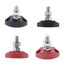 4pcs Marine Supply BusBar - Post Power Distribution Block - Red & Black 6mm