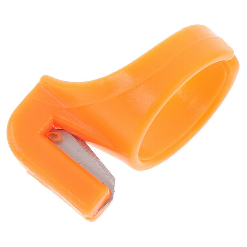 3pcs Finger Blade Needle Craft Thimble Sewing Ring Thread Cutter DIY Sewing Gw