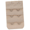 5pcs Women 3 Rows 2 Hooks Bra Strap Extender Back Band Extension(Skin color