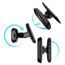 Wireless TPMS Solar Power LCD Tire Pressure Monitoring System w/ External Sensor