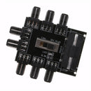 1 to 8 Channel Hub IDE Interface Power Splitter For 2A 12V 3Pin Fan 5.3*5*1.5 cm