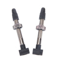 2pcs Bicycle Tubeless Tire Presta Valve Alloy Stem Core For Mountain Bikes Tool-