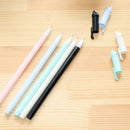6pcs Cute Cat Pattern Black Ink Pens Student School Office Stationery Supplies