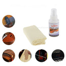 Violin Polish and Cleaning Cloth Kit,Musical instrument Care Accessory for