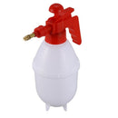 5X( Red Handle White Body Plastic Water Spray Bottle Pressurized Sprayer A7E9)