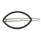 Women's Metal Leaf Shaped Straight Hair Clip