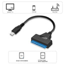 6Gbps Type C to SATA III Converter Cable Support 2.5 inch SATA SSD Adapter