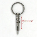 Grade Stainless Bimini Top Pin w/ Drop Cam & Spring 1/4 inch x 1 inch Grip