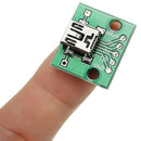 10Pcs Mini Usb To Dip Female Head Mini-5P Patch To Dip 2.54Mm Adapter Board N1V3