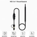 3in1 Ear USB Visual Earpick HD Camera Otoscope Ear Spoon Ear Cleaning Tool Kit