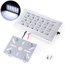 18 LED White 12V Car Vehicle Interior Ceiling Auto Dome Roof Lamp Light Bu3C