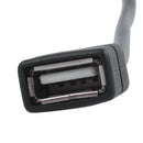 USB 2.0 female, male 90 degrees USB mini adapter 12 cm data cable