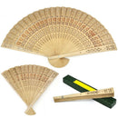 Ladies Wooden Sandalwood Hand Fan Wedding/ Birthdays Partys