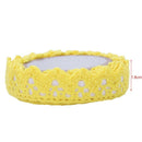1x Lace Ribbon Gift Ribbon Self-adhesive Lace Decor Wedding Christmas DIY D T4B5