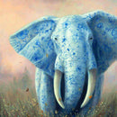5D DIY Full Drill Diamond Painting Elephant Cross Stitch Mosaic Craft Kits