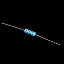 10 PC resistor 100 ohm 1 W fixed film, metal oxide blue