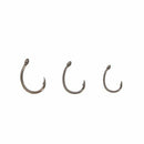 30pcs Stainless Steel Fishing Hooks Barbed White Strong Big Game Fish Tuna  A1A6