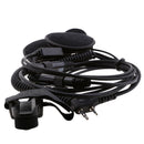 Motorcycle Bike Headset Earpiece Mic PPT For Kenwood BaoFeng PuXing