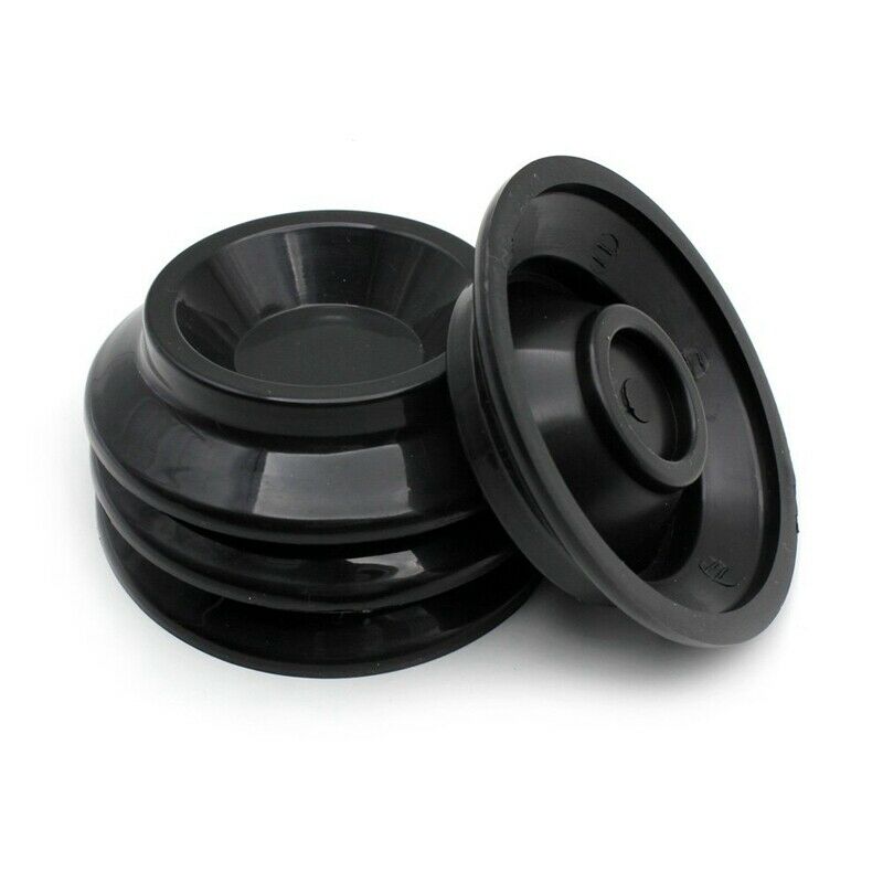 4 Piano Caster Cups Gripper Set with Sturdy 300kg Load Bearing ABS for Upri