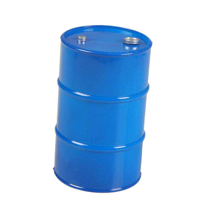 Oil Drum for 1/10 SCX10 90047 CC01 D90 D110 TF2 Traxxas TRX4 KM4 Blue